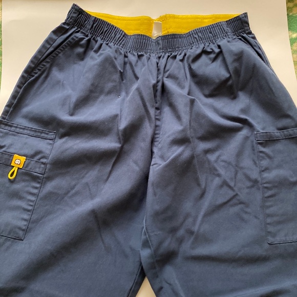 XL Navy scrub pants - Picture 1 of 4